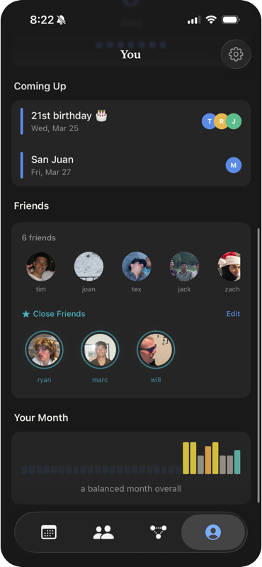 Your profile
